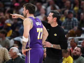 Luka Dončić in JJ Redick