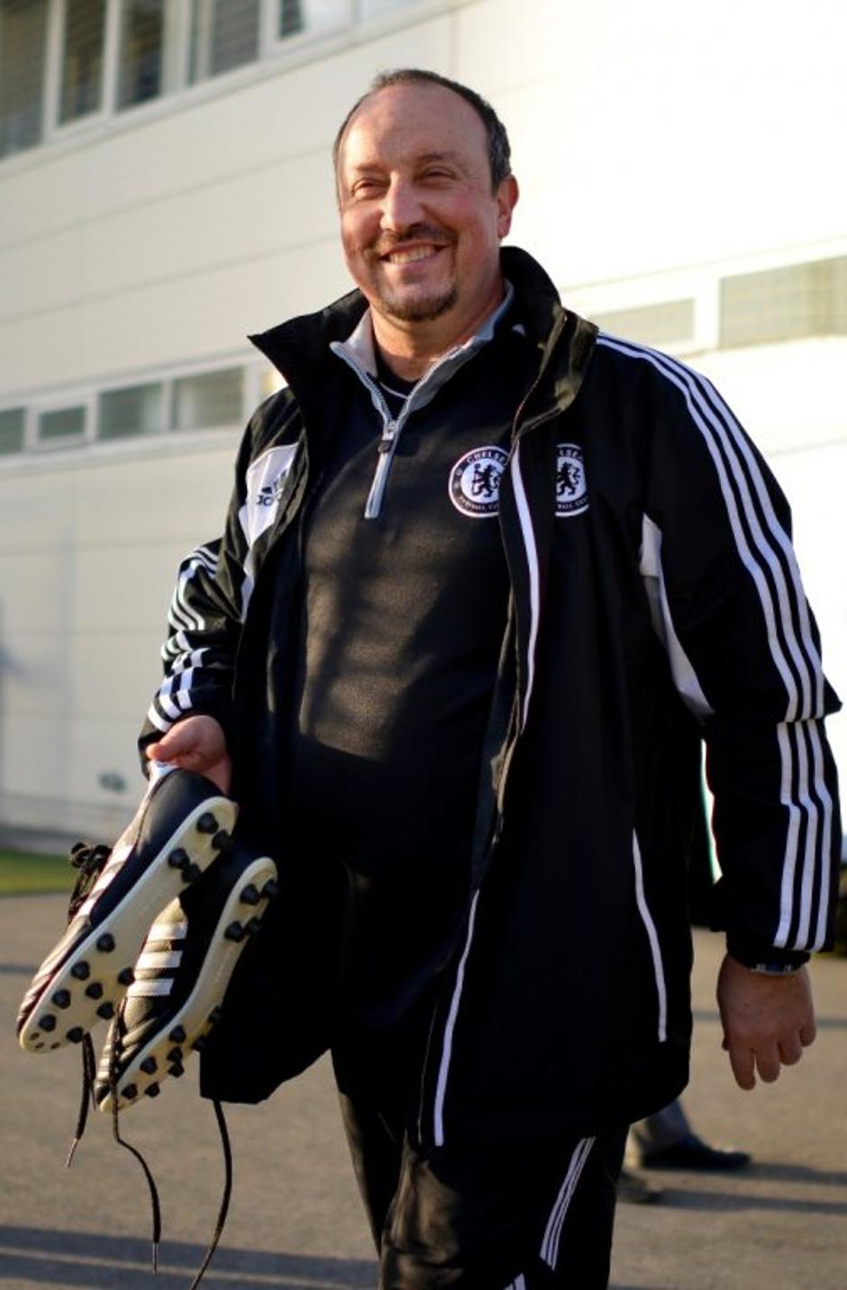 Benitez Chelsea Corinthians klubsko SP svetovno prvenstvo finale trening | Avtor: EPA