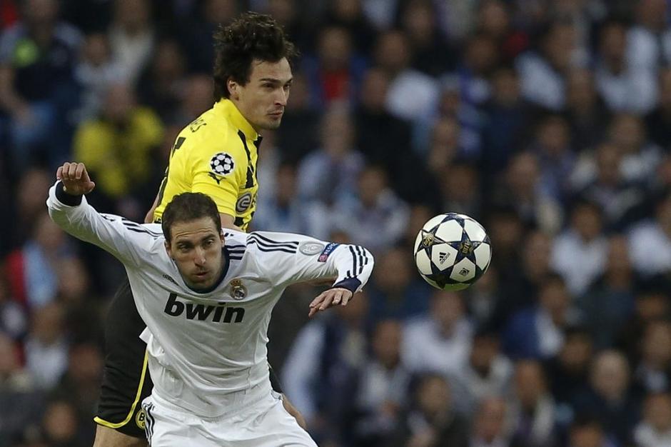 Hummels Higuain Real Madrid Borussia Dortmund Liga prvakov polfinale | Avtor: EPA