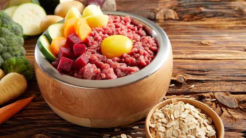 Surova hrana za pse BARF