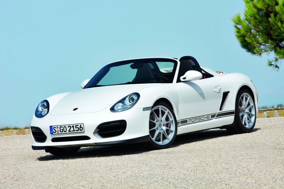 Porsche boxster spyder.