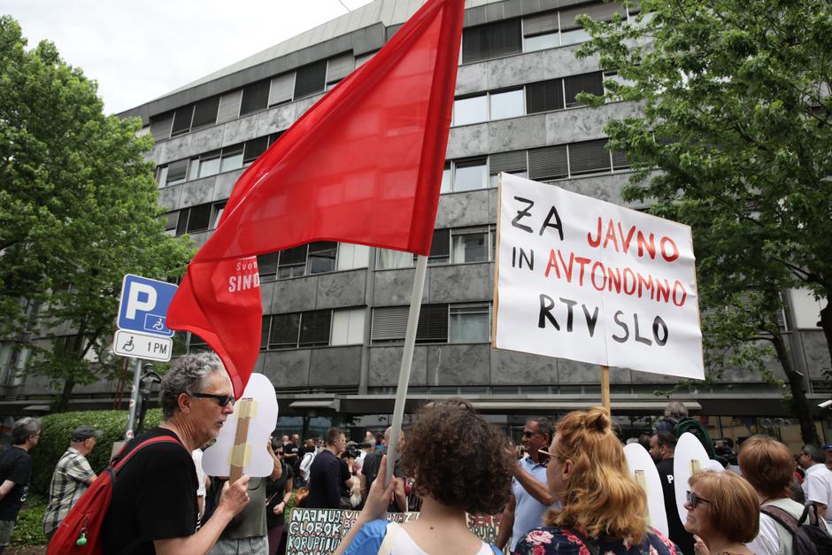 Protest rtv | Avtor: Saša Despot