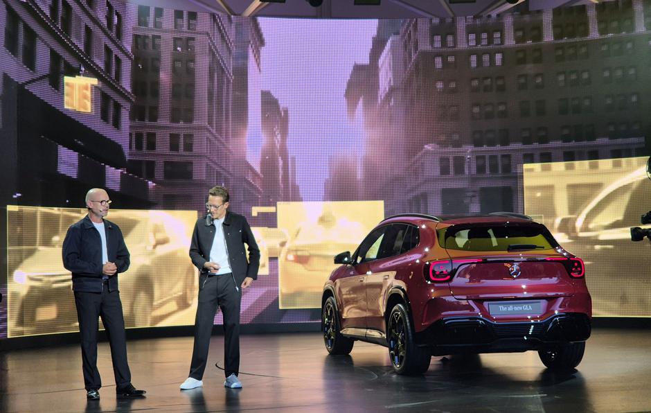 Na premieri nove generacije mercedes-benz GLA | Avtor: Gregor Prebil