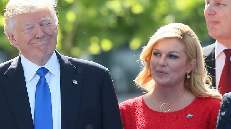 Donald Trump Kolinda Grabar Kitarović