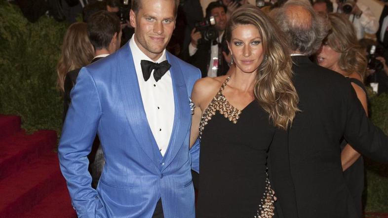 Tom Brady in Gisele Bündchen