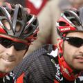 Alejandro Valverde (v ospredju) in Oscar Pereiro imata za sezono 2008 velike nač