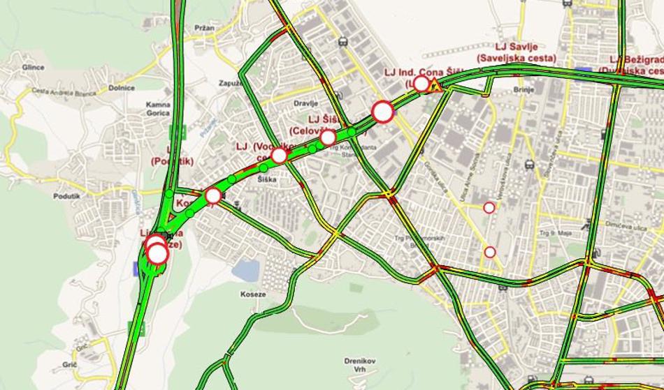 Ste videli, kaj delajo na zaprtem delu obvoznice