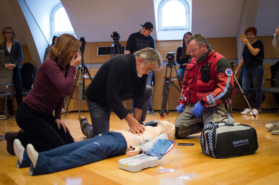 Novinarsko konferenco ob prvem Svetovnem dnevu oživljanja. | Avtor: Anže Petkovšek
