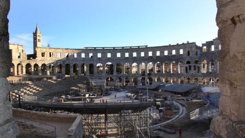 Pula amfiteater hokej