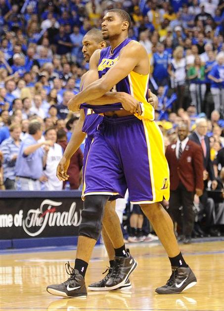 Andrew Bynum se je za incident že opravičil. (Foto: EPA)