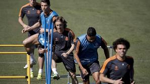 Ronaldo Bale Pepe Modrić trening Real Madrid Schalke 04 Liga prvakov osmina fina