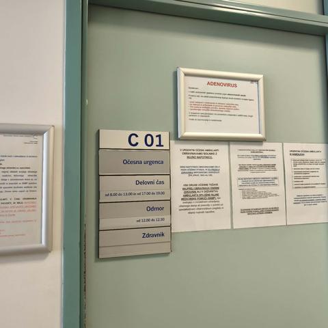 očesna klinika adenovirus