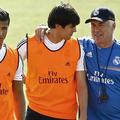 Ancelotti Ronaldo Kaka Real Madrid priprave Valdebebas trening