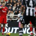 Steven Gerrard je proti Newcastlu dosegel tretji zadetek v letošnji sezoni, bržk