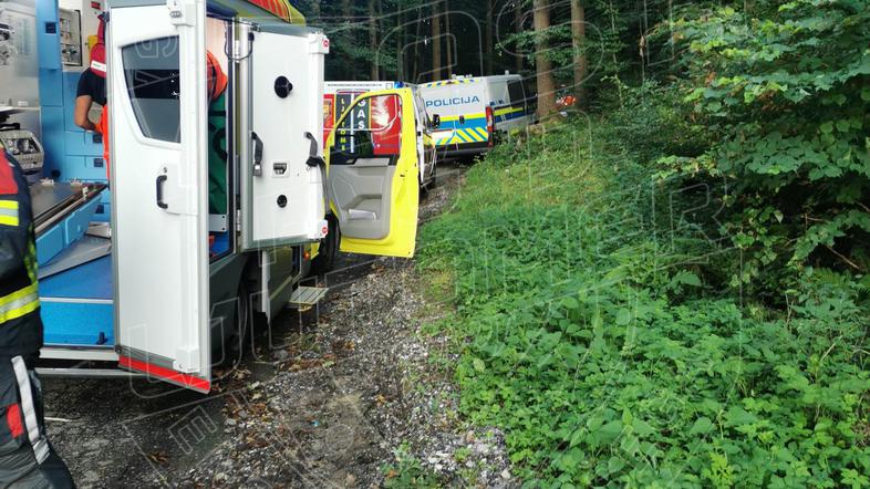 Prometna nesreča motorista