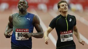 Bolt Lemaitre Pariz Stade de France diamantna liga atletika tek na 100 sto metro