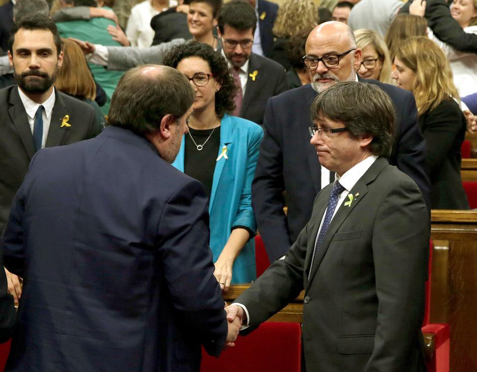 Razglasitev neodvisnosti Katalonije | Avtor: Epa