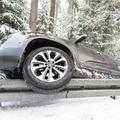 Prometna nesreča v snegu
