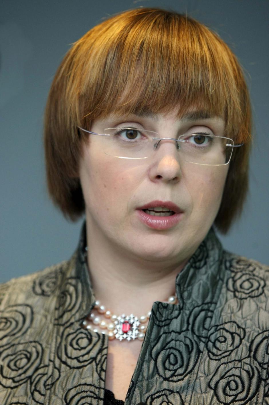 &lt;slovenija&gt; 28.01.09 Natasa Pirc Musar, okrogla miza Gospodarske zbornice  | Avtor: Saša Despot