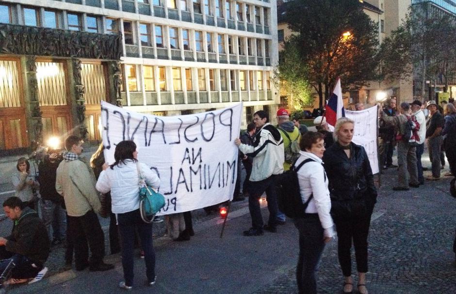 Protestni shod Ljubljana | Avtor: Anže Petkovšek