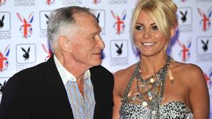 Hugh Hefner, Crystal Harris 