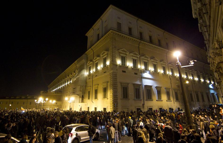 Rim slavje Berlusconi