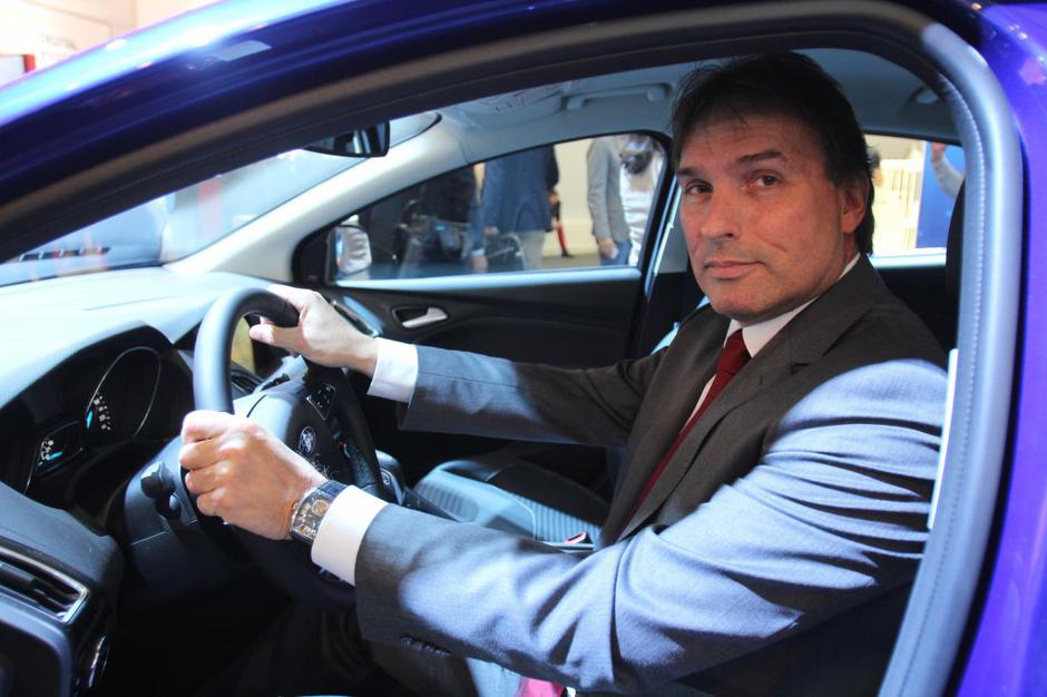 Direktor Fordovega raziskovalnega centra za Evropo Pim van der Jagt | Avtor: Izak Košir