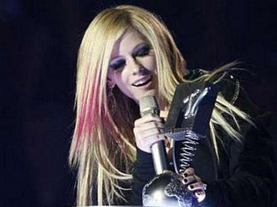 Avril je imela največ razlogov za slavje, saj je premagala vročega favorita Just
