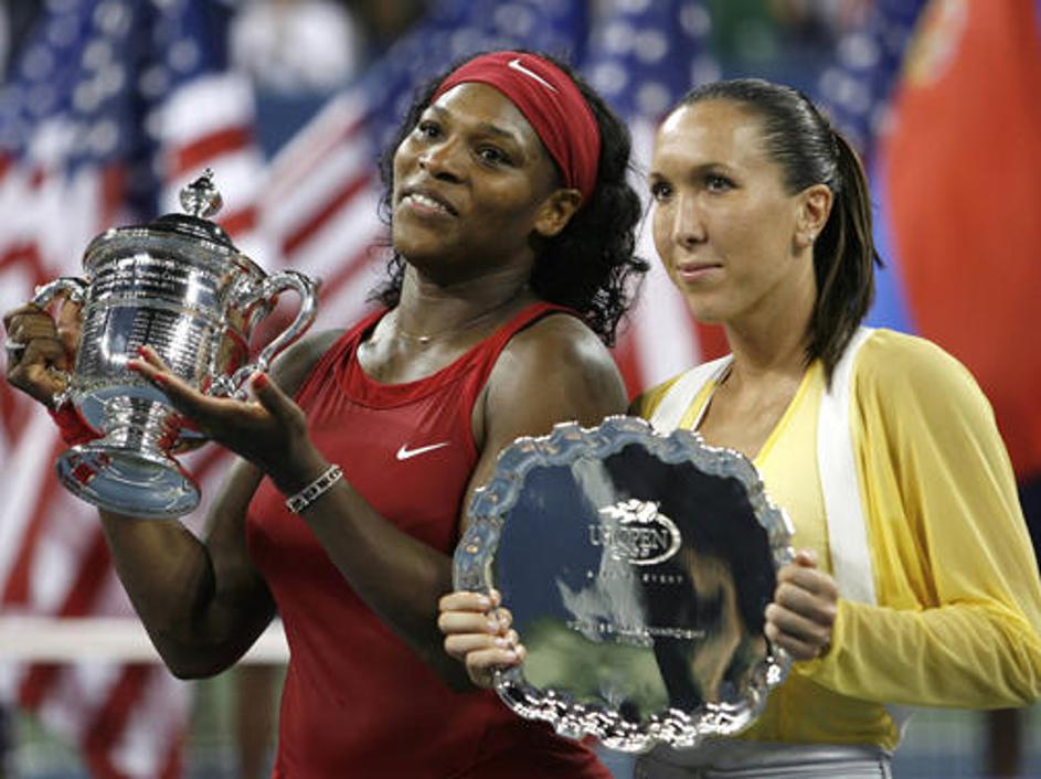 Serena Williams in Jelena Janković po finalu
