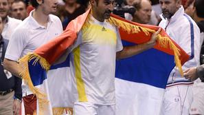Srbija ZDA Zimonjić Bozoljac Obradović Davisov pokal četrtfinale Boise