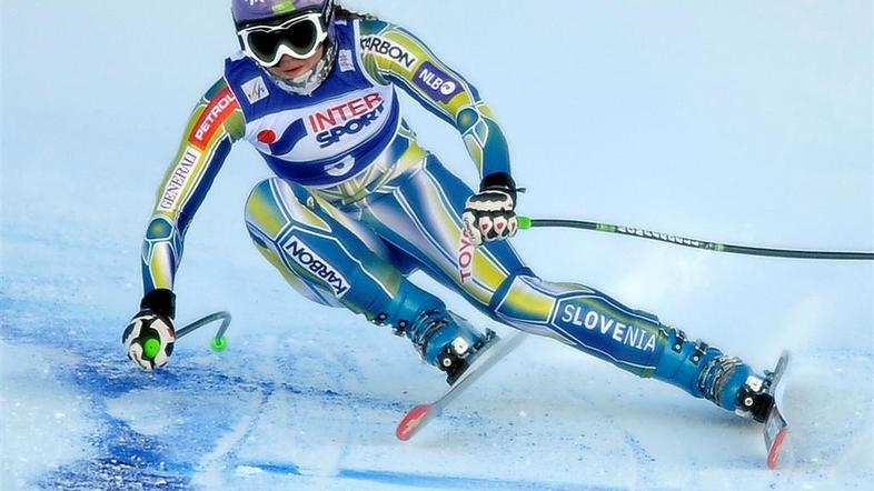 Tina je spodaj izgubila preveč in je uvrščena na končno 12. mesto. (Foto: Reuter