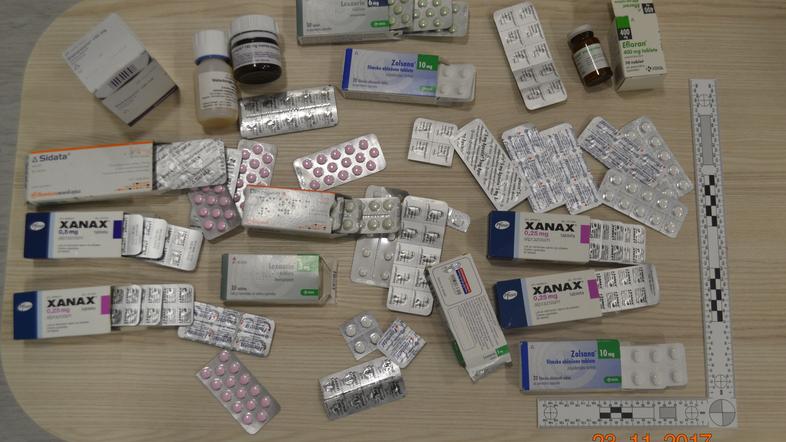 tablete prepovedane droge