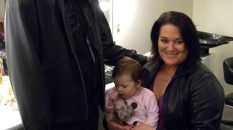 Thomas z ženo Nancy in hčerko Susan (Foto: Flynet/JLP)