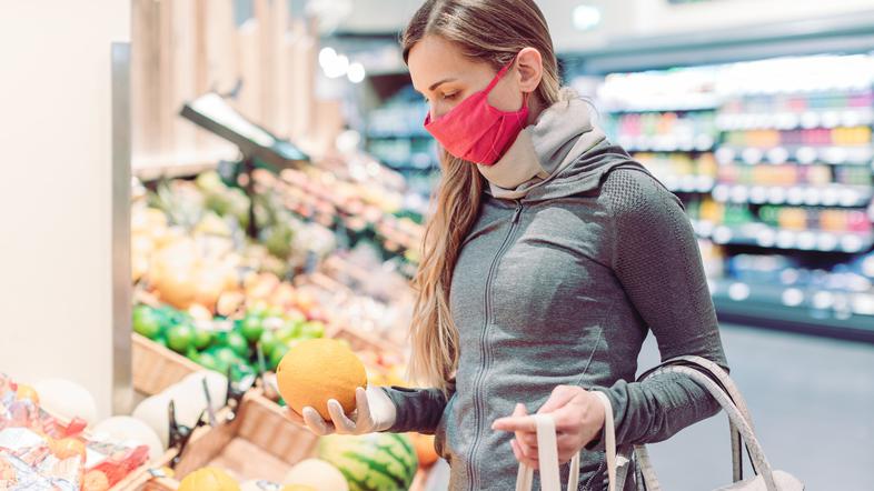 trgovina nakupovanje koronavirus