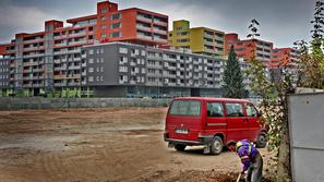 Nove bloke s 180 stanovanji bodo ob Celovških dvorih zgradili v 24 mesecih oziro