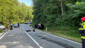 Prometna nesreča pri Laškem