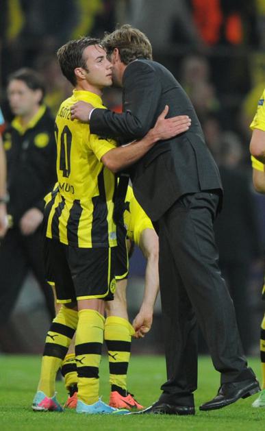 Götze Klopp Borussia Dortmund Real Madrid Liga prvakov polfinale