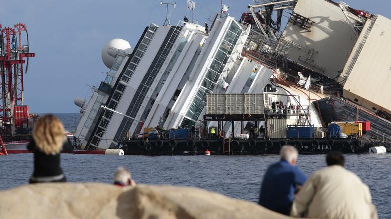 Costa Concordia dvig projekt
