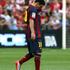 Messi poškodba Almeria Barcelona