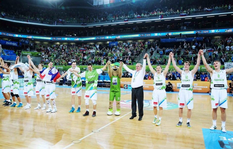 Maljković Lakovič Slovenija Ukrajina EuroBasket Stožice Ljubljana Murić Lorbek