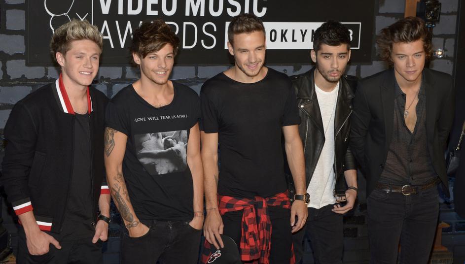 Scena 26.09.13, One Direction, glasbena skupina, foto: EPA