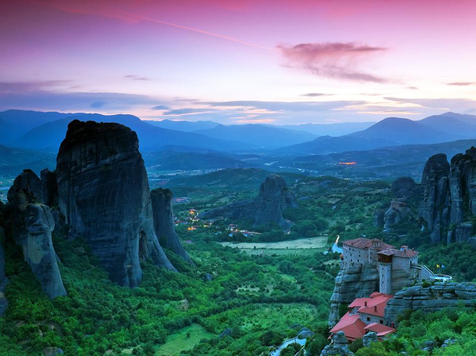 Meteora, Grčija