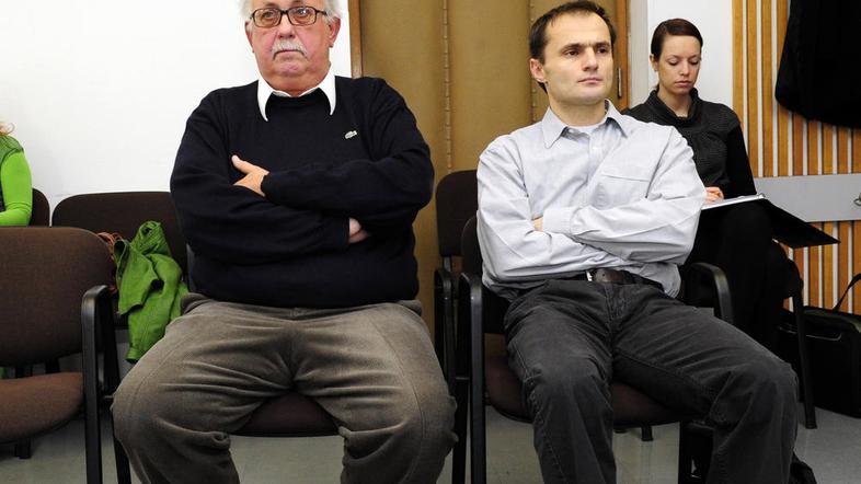 Rentgenolog Samo Slokan iz Maribora in nevrolog Marko Grasselli iz celjske bolni