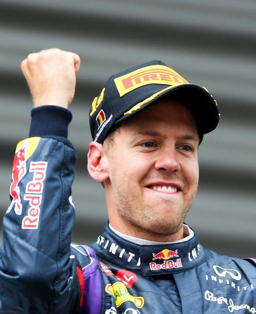 Vettel Red Bull Formula 1 Spa Francorchamps Belgija velika nagrada