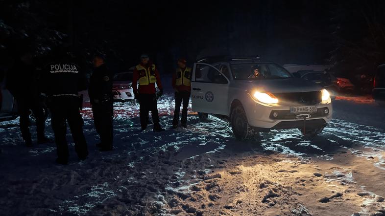 Iskalna akcija Sviščaki, gorska reševalna služba