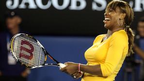 Serena se po njenih besedah dobro razume z Andyjem Roddickom. (Foto: EPA)
