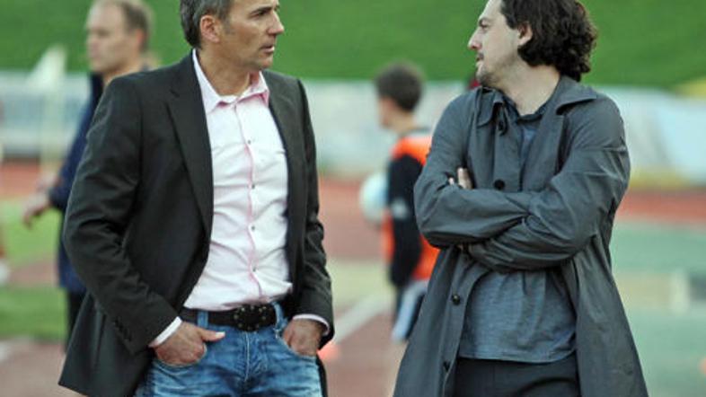 Darko Milanič (levo) in Zlatko Zahovič sta prepričana, da bo pomlad zelo uspešna