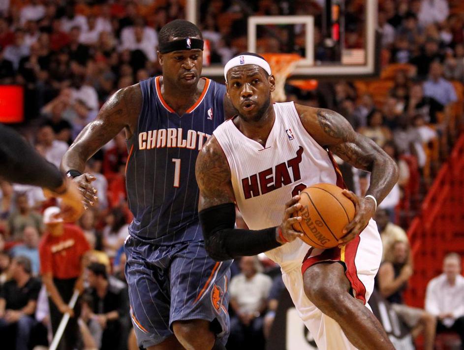 Lebron James in Stephen Jackson