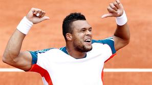 Tsonga Wawrinka četrti krog osmina finala OP Francije Roland Garros