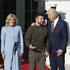 Volodimir Zelenski, Joe in Jill Biden